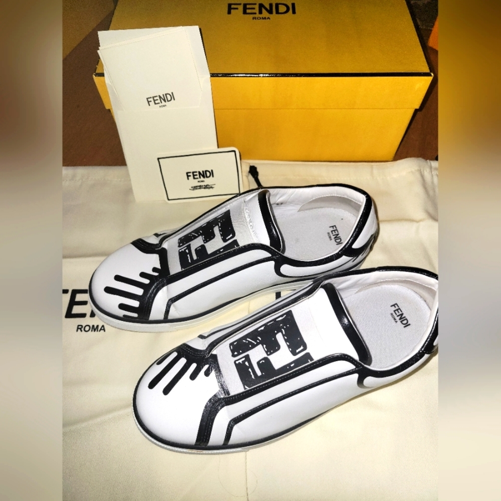 🤍Fendi Joshua Vides sneakers, women's 37 - Picture 1 of 6